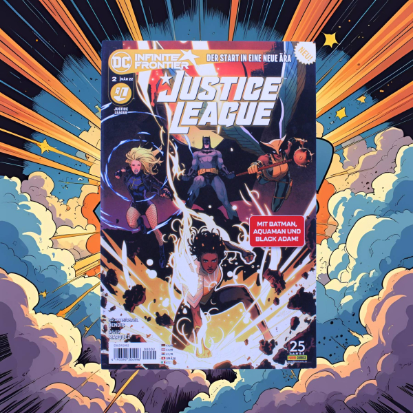 Justice League Comic Nr. 2 (Restart 2022) Panini – Prismen 3 & 4
